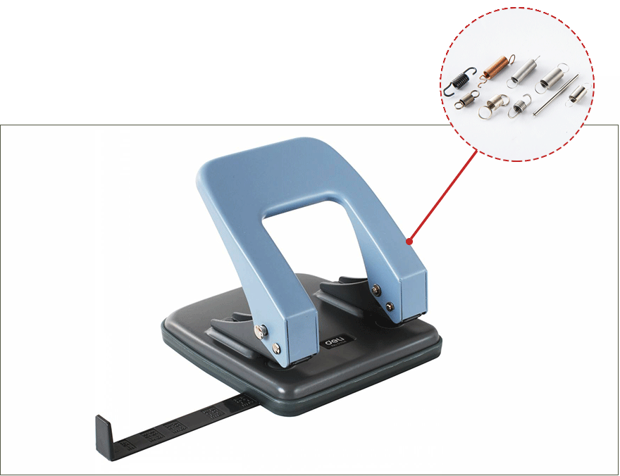 華爾賽彈簧應(yīng)用于打孔機